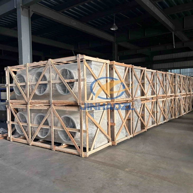 Industrial 4-Duct White Air Cooler | Energy-Saving Evaporative Cooling Fan factory